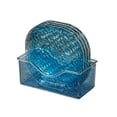 thumbnail image 2 of DPTALR 4 PCS Plastic Serving Trays With Base For Party Dinner Plates Dishwasher Plastic Plates Reusable Lightweight Plates For Kitchen Or Camping, 2 of 7