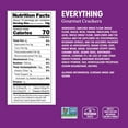 thumbnail image 2 of Milton's Gourmet Crackers Variety MFF30 Bundle (Original Multi-Grain, Crispy Sea Salt) - Non-GMO Project Verified, Natural Ingredients, Kosher, Great for Charcuterie Boards - 8.4 Oz, Pack of 3, 2 of 5