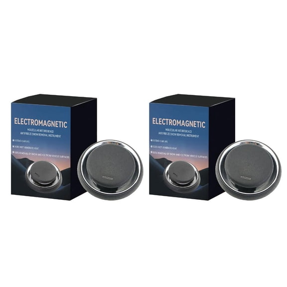 Yammee Electromagnetic Snow Melter for Vehicle Solar Charged Base Easy Mounting Frosts Control