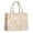 Cute Princess Castle, variant on Large Capacity Tote Bag,Beige Princess Castle Rainbow Pattern Handbag Fashion Luxury Tote Bag,15.7"x13"x 5.1" Inches,Laptop Compatible