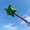 Green, variant on Blue Star-Shaped Toss Bean Bag with Colorful Ribbons, 3.54" Soft Safe Canvas Sandbag with Quartz Sand Filling, Durable Outdoor Throwing Game Prop for Family, Beach & Backyard Activities(Yellow)