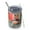Pioneer Flower-3, variant on 12oz Tumblers Pioneer Flower Vacuum Insulated Stainless Steel Travel Tumbler Cups Mug with Lid and Straw for Beer,Coffee,Beverages with Cleaning Brush for Cold & Hot Drinks