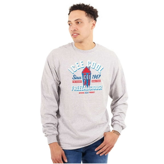 Icee Vintage Retro Long Sleeve TShirt Men Women Brisco Brands S