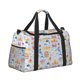 thumbnail image 2 of Balery Cute Shark Bolsa de Gimnasio para Mujeres, Bolsa de Viaje con Bolsillo Húmedo, Bolsa de Fin de Semana para Mujeres, Bolsa de Viaje Resistente al Agua, 2 of 7