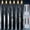 Black, variant on 6 Pcs Wax Flameless Taper Candles with Remote Timer and Dimmer, White Candle Sticks Battery Operated, LED Window Candles with Flickering Light, 9.6 Inches for Wedding Home Indoor Decoration