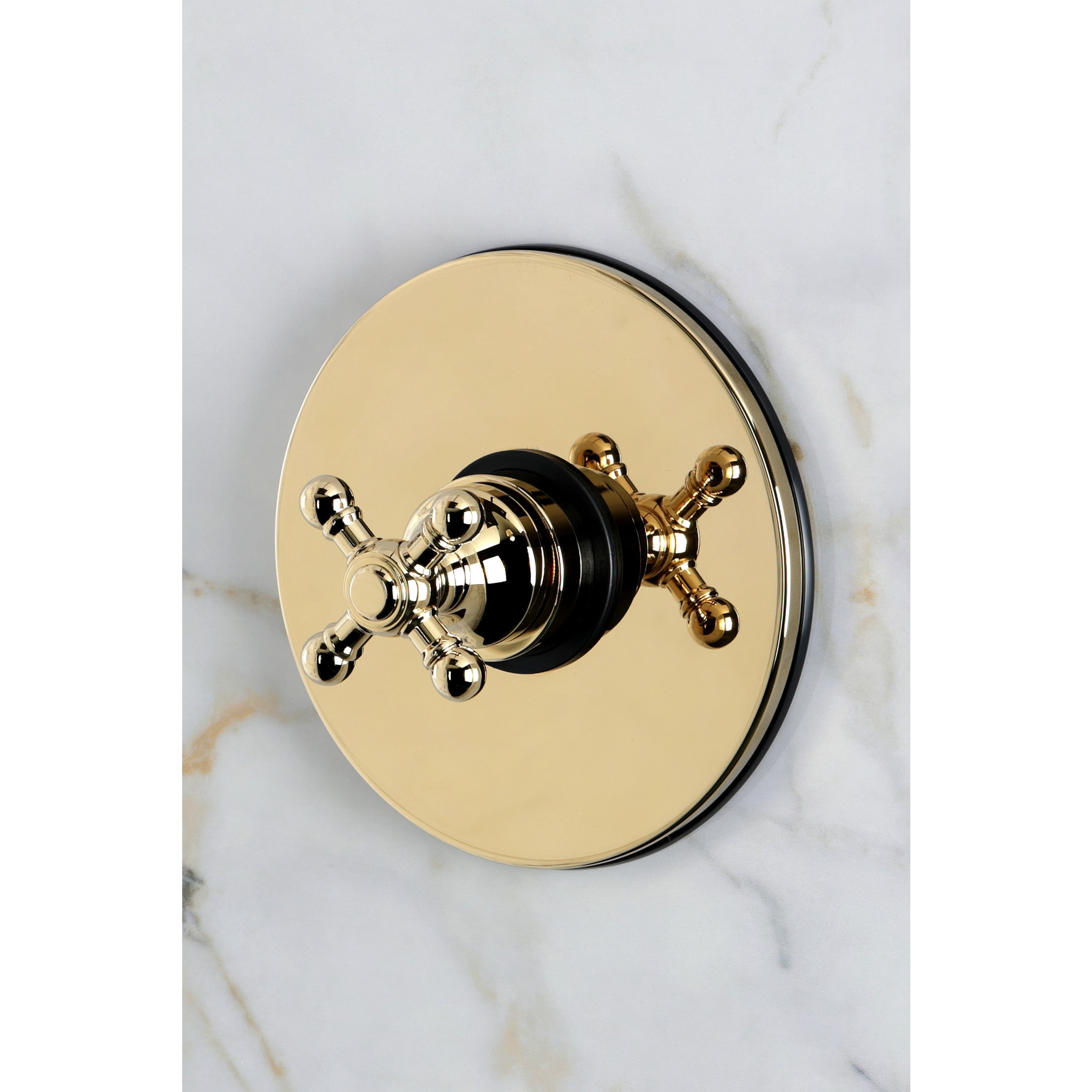 Kingston Brass KB8332BXSO Metropolitan Single-Handle Pressure Balanced Shower Faucet, Polished Brass