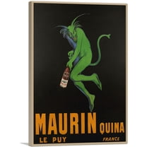 ARTCANVAS Maurin Quina 1906 Canvas Art Print by Leonetto Cappiello - Size: 18" x 12" (1.50" Deep)