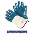 thumbnail image 3 of Memphis Glove Predator Nitrile Coated Gloves, Large, Blue, Palm Coated, Smooth Finish, 3 of 3