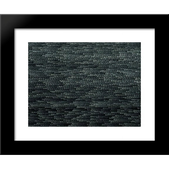 1965 / 1 - ? / unknown detail of detail 20x24 Framed Art Print by Opalka, Roman