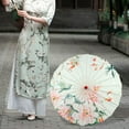 thumbnail image 3 of de papel aceitado chino de 82 cm de baile clásico Sombrilla de estilo oriental a prueba de lluvia para disfraces Fiestas de cosplay Estilo J Fernando sombrilla china, 3 of 4
