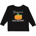 thumbnail image 3 of Inktastic Grammie Little Pumpkin Grandchild Boys or Girls Long Sleeve Toddler T-Shirt, 3 of 5
