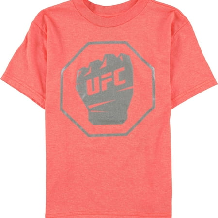 UFC Girls Fist Inside Logo Graphic T-Shirt, Pink, Little Kids (4-7), 7