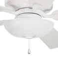 thumbnail image 2 of Emerson LK150OMBS Harlow Opal Matte Light Fixture, Brushed Steel, 2 of 2