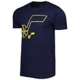 thumbnail image 2 of Unisex Stadium Essentials Navy Utah Jazz Element Logo Pop T-Shirt, 2 of 3