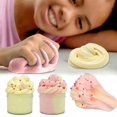 thumbnail image 4 of Furry Cloud Butter Slime Kit - 70ml Non-Toxic Stretchy Sensory Clay with DIY Tools Stress Relief Putty for Anxiety & Creative Crafts, 4 of 5