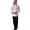 Black, variant on 4010-4106 Traditional Chef Pant in Chalk Stripe - 2XLarge