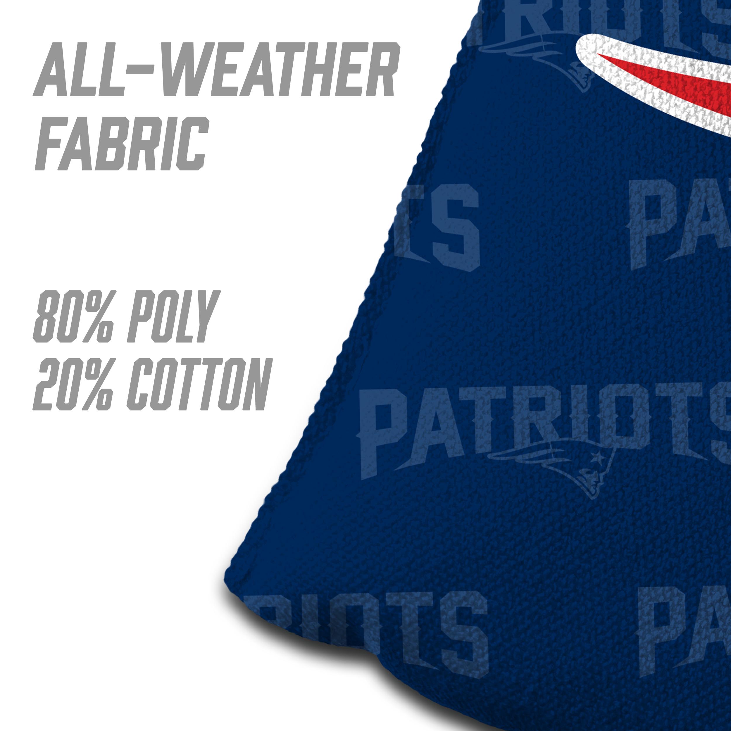 NFL New England Patriots Cornhole Bags - 4PK - Blue