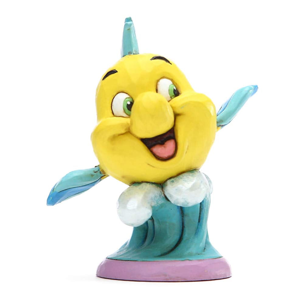 The Little Mermaid Flounder Personality Pose Figurine