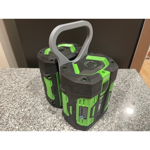 Heavy duty Ego 56V 2 Slot Battery Caddy Carrying Case Battery Holder