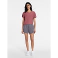 thumbnail image 2 of Athletic Works Women's French Terry Shorts, 3" Inseam, Sizes XS-XXXL, 2 of 6
