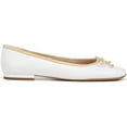 thumbnail image 2 of Franco Sarto Women's Abigail Ballet Flat White Leather 8.5M, 2 of 5