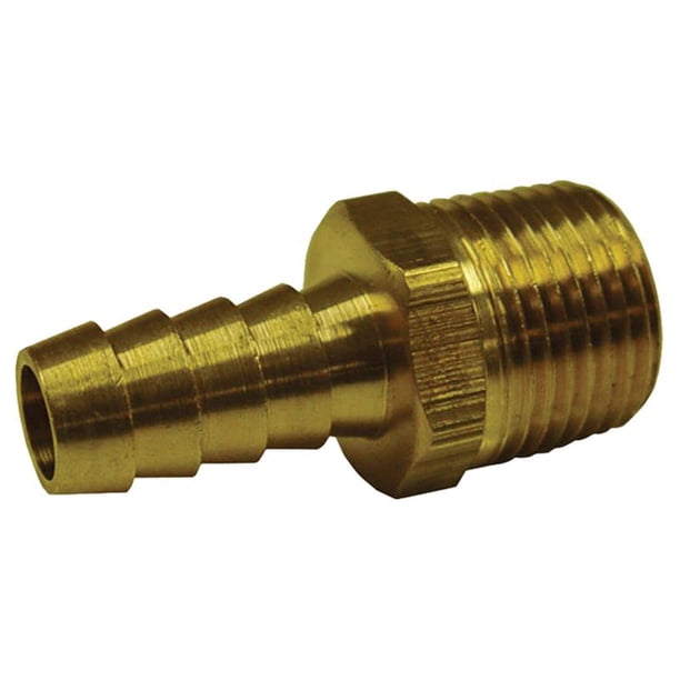 Adaptador ATC de latón, 4,76 mm de profundidad x 6,35 mm de profundidad, 1 paquete (paquete de 5)