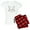 With Red Plaid Pant, variant on CafePress - ODDEYE Pajamas - Women's Short Sleeve Print T-Shirt and Pants Light Cotton Pajama Set
