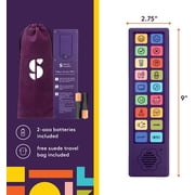 Special Supplies AAC Device for Kids and Adults – 12 Talking Buttons for Speech Therapy – Talker Buddy for Non Verbal Communication Tool with Storage Bag