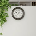 thumbnail image 3 of Equity 12 Inch Cora Quartz Analog Wall Clock, 20898, 3 of 8