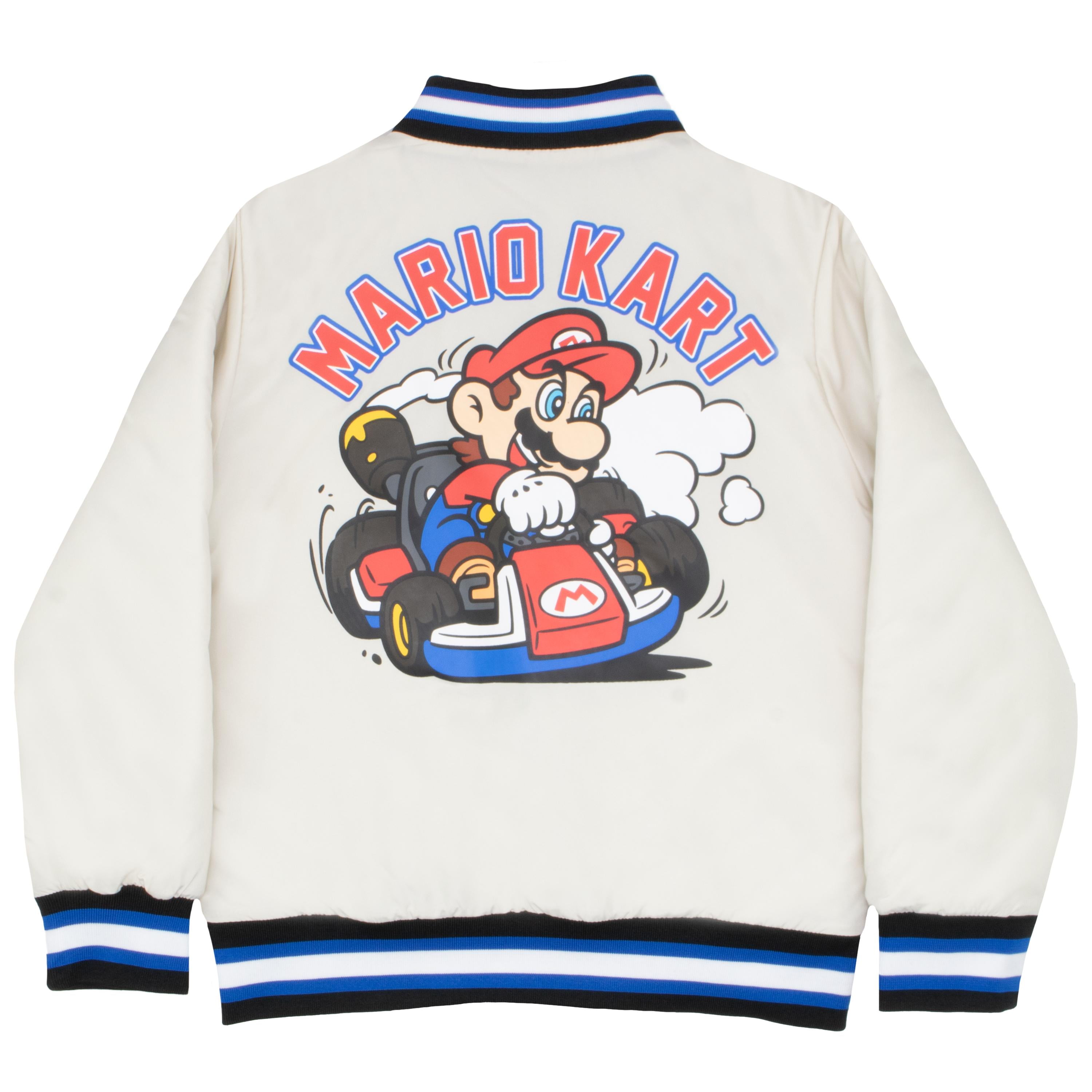 ジャケット・アウター Mariomama Nintendo Super Mario Bros Boys Bomber Jacket, Zip-Up Varsity