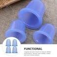 thumbnail image 5 of Suction Cup for Body Massager Silicone Cupping Vacuum Device 4pcs (Blue) Portable Silica Gel, 5 of 6