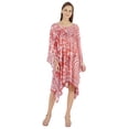 thumbnail image 5 of Moomaya Summer Bikini Cover Up Kaftan For Womens Sexy Sheer Swimwear Caftan Beach Dress, 5 of 7