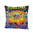 thumbnail image 2 of Set of 3 Halloween Pillowcases, Fun Halloween Logo Shaped Pillows Glow in the Dark (45x45cm), 2 of 4