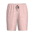 thumbnail image 6 of Daiia Rabbit And Flower Mens Woven Stretch Pajama Short,Short Pajama Pants-4X-Large, 6 of 7