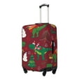 thumbnail image 2 of Fotbe Dinosaur Christmas Happy New Year Luggage Cover Protector,Suitcase Protector,Scratch and Dirt Resistant,Fits 18-32 Inch Luggage-Medium, 2 of 9