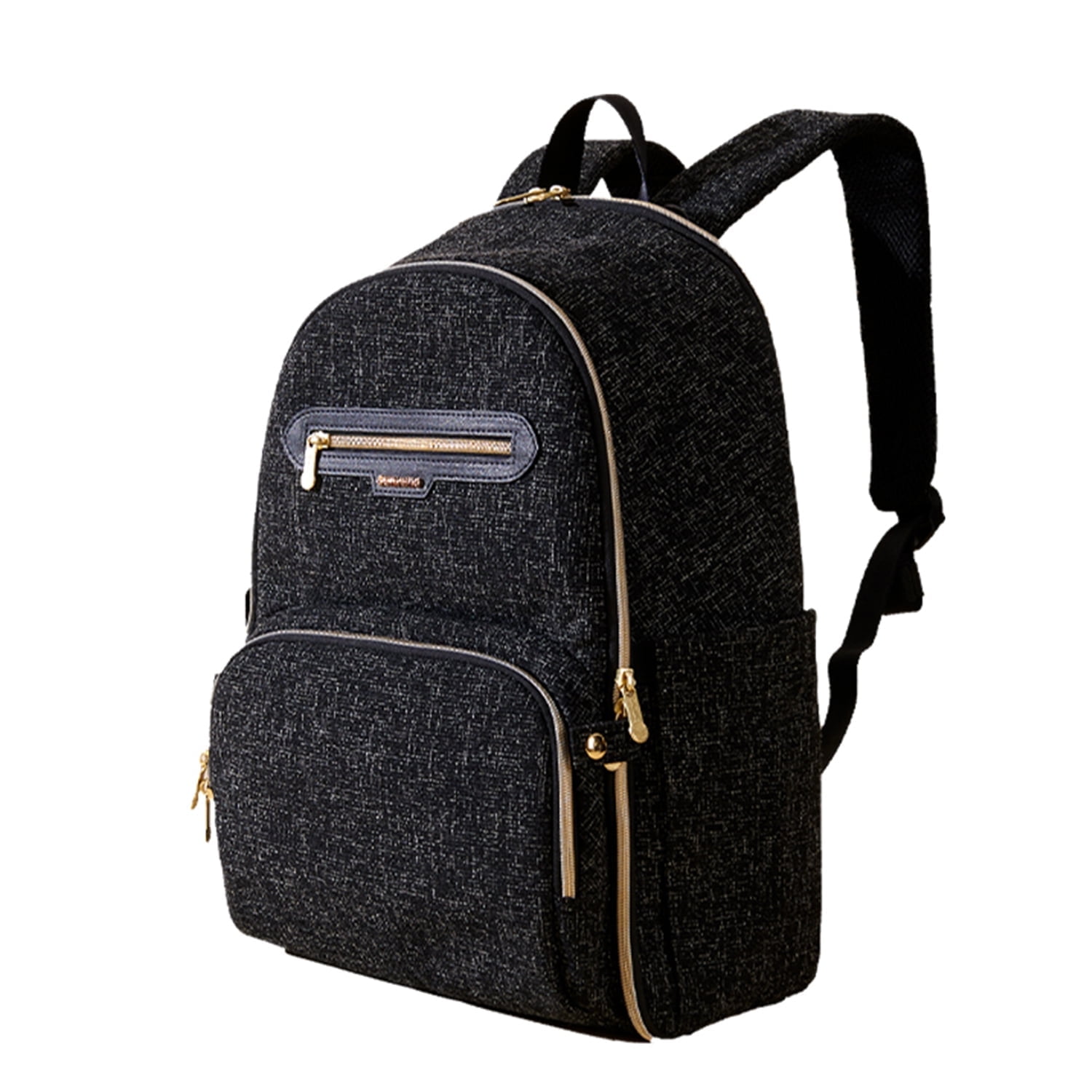 Sunveno Foldable Diaper Backpack, Wide Opening, Large Back Pack, Disposable Diaper Bags