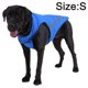 thumbnail image 2 of Abrigo de invierno cálido para perros, chaqueta de invierno de forro polar resistente al viento y a la nieve, DZ211 azul S, 2 of 5