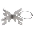 thumbnail image 3 of Lixada Titanium Alcohol Rack Cross Stand Outdoor Camping Stand Support Rack, 3 of 7