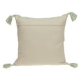 thumbnail image 3 of Parkland Collection Harper Transitional Cream & Mint Throw Pillow, 3 of 10