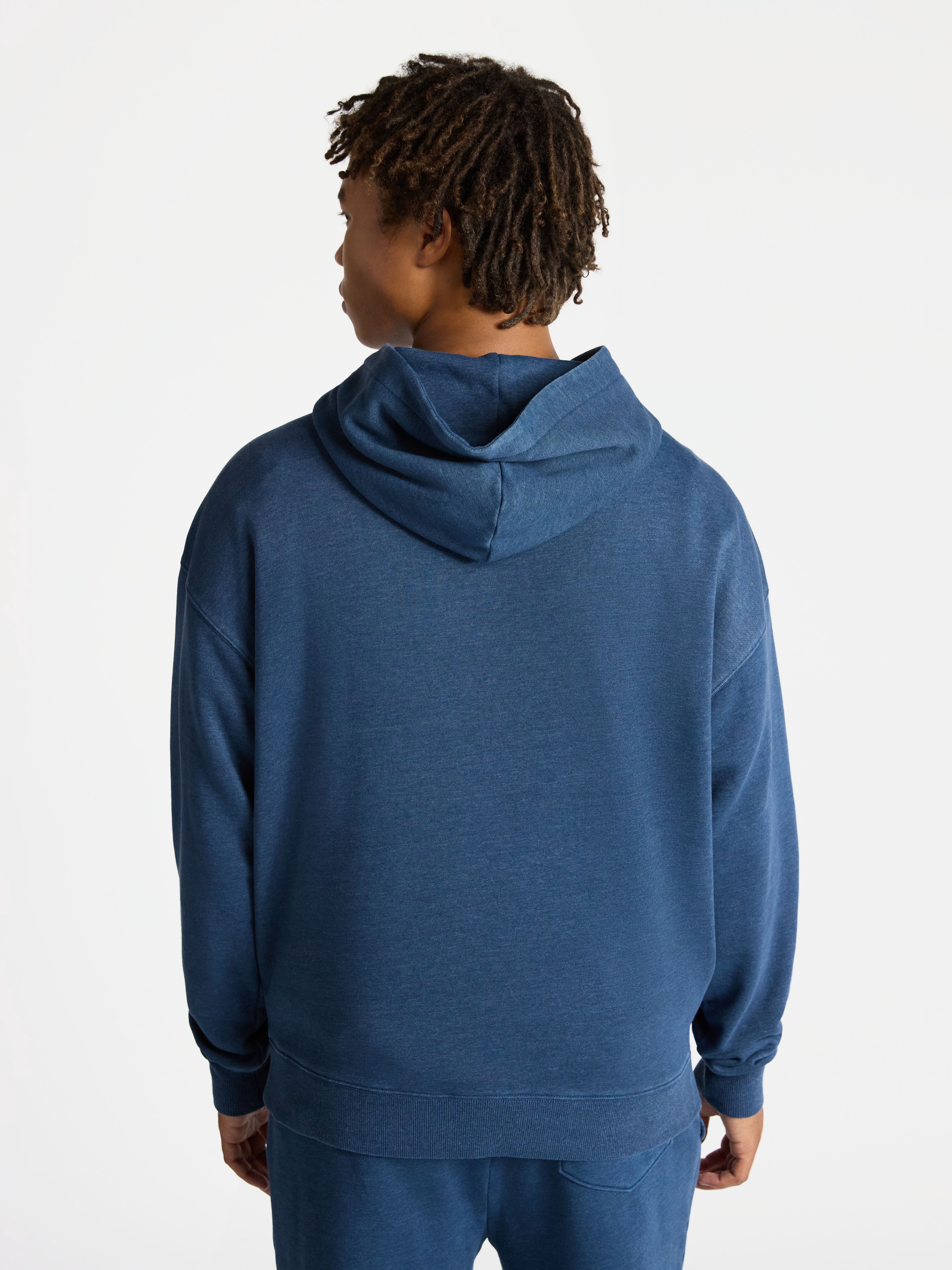 No Boundaries Oversized Hoodie with Long Sleeves, Men's & Big Men's
