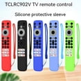 thumbnail image 1 of Silicone Case Remote Control Storage Dustproof Cover with Protective Belt Lanyard for TCL RC902V, 1 of 8
