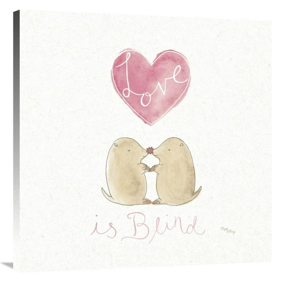 Global Gallery's 'Tough Love IV' by Elyse DeNeige Stretched Canvas Wall Art