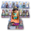 Disney Princess Cute Mini Poseable Miniature 3.5" Toddler Doll Aladdin JASMINE Packed in Clear Display Box