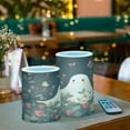 thumbnail image 3 of Yayeee Flameless Candles with Remote Flickering Battery Operated Multi Color Changing, Happy Ghost, 3 of 7