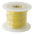 thumbnail image 2 of 25 Feet Yellow 22 Gauge Solid Hook-Up Wire, Tinned Copper, PVC Insulation (Shade May Vary), 2 of 4