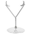 thumbnail image 1 of Crystal Sphere Holder Stands Metal Gazing Globe Holder Display Stand Display Easel For Air Plant Glass Natural Rack Diamonds Seashell Rock, 1 of 9