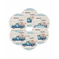 thumbnail image 7 of 15 Inch Round Placemats Set of 6, Happy Easter Non Slip Heat Insulation PP Table Mats, Spring Truck Bunny Butterfly Blue Plaid Washable Place Mats for Kitchen Dining Party Table Decor, 7 of 7