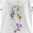 thumbnail image 2 of Girl's Peter Pan Tinker Bell Watercolor Sketch  Graphic Tee White Large, 2 of 4