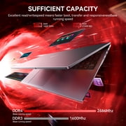 Laptop 17 FHD AMD Ryzen 4300U 16GB DDR4 512GB SSD up to 3.7GHz with Windows 11PRO