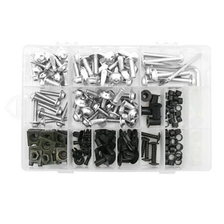 

193PCS Motorcycle Modification Parts Windshield Cover Set Screws 7 Color Fairing Set Screws Applicable model motorcycle